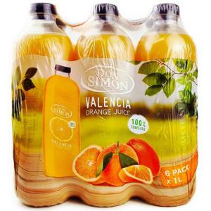 [코스트코] 돈시몬 발렌시아 100% 오렌지 주스 6L(1L x 6개) 쥬스