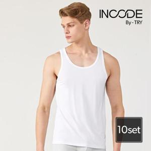 [인코드by트라이] 베이직 남성 순면 런닝 10매