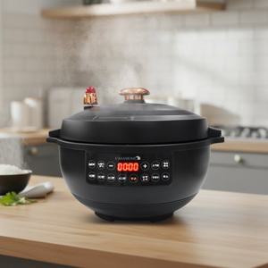 까사맘 4분 전기 압력밥솥 시즌2 누룽지 가마돌솥밥 1~6인용 홈쇼핑 정품