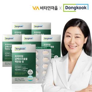 동국 프리미엄 삼백초추출물 맥문동 정 60정 x 6박스 (총12개월분)