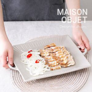 윤도자기 다인 메인 플레이팅접시