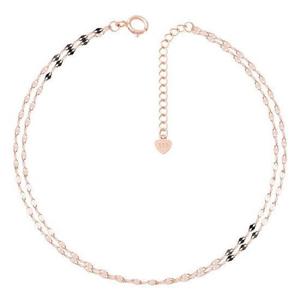 [미니아트] 14K 데일리 심플 잠자리 두줄 체인 레이어드 금 팔찌