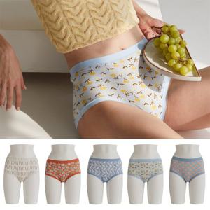 [라페어]숲 속의 산책 나염 인견 팬티 5종 세트 LWWFW242-MT