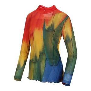 [마코](여성)컬러풀나염패턴티셔츠_MKW2TH08