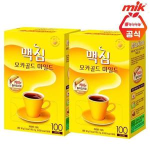 갤러리아_맥심 모카골드 커피만 100T x 2개
