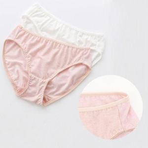 [고아라]여성팬티 면스판 베이직 무지 미디 삼각 스킨색 면팬티