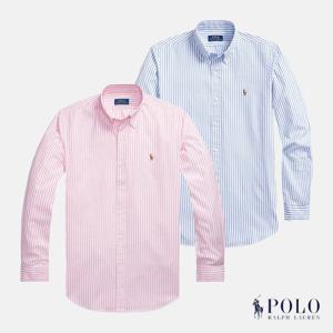 폴로 랄프로렌 여성용 스트라이프 셔츠