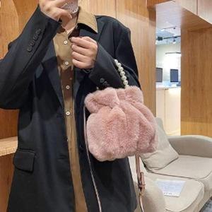 여성 진주스트랩 탑핸들 퍼가방 토트백 크로스백