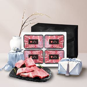 [횡성축협한우] 횡성한우 1등급 프리미엄 갈비 선물세트 2호(800gx4)3.2kg