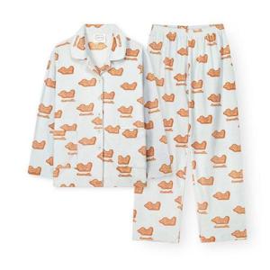 갤러리아_[오르시떼] 여성 G047 비스킷까미유 긴소매 파자마 세트