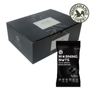 [산과들에] 검은콩 한줌견과 모닝너츠블랙에디션 50봉 선물세트