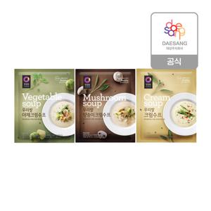 청정원 우리쌀 수프 3종 x 30개(1박스)