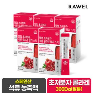 로엘 웰업 초저분자 석류콜라겐젤리스틱 5박스 300달톤