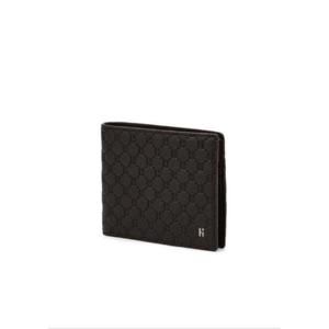 갤러리아_[헤지스ACC] HJWA5F832W2 브라운 로고장식 소가죽 반지갑