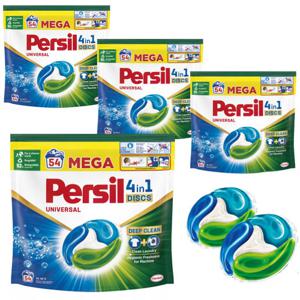 퍼실 딥클린 플러스 세탁 캡슐 세제 디스크 유니버셜 216개입