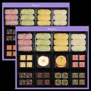 갤러리아_김규흔 한과 연화 2단 고급한과세트