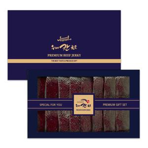 [수제칸육포] 촉촉통통 수제 쇠고기 육포 선물세트 480g+쇼핑백