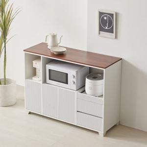 (착불) 콜리 렌지대 템바보드 주방 수납장 1200 오븐 밥솥 선반 전자레인지다이