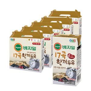 [정식품] 베지밀 17곡 한끼 두유 190ml × 80팩