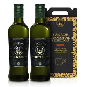 [선물포장] 포스티보나 엑스트라버진 올리브유 500ml 2병 오일선물세트