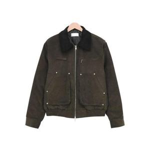 [엘케이트]여성 골덴 자켓 오버핏 투웨이집업 퀼팅안감 겨울 워크자켓 LVC003