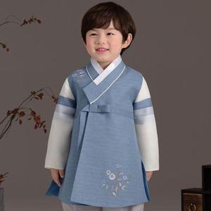 [더예한복]QT915-푸른지우 남아한복 아동한복