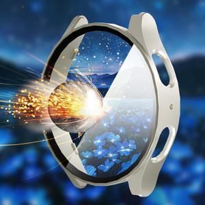 갤럭시워치7 40mm 44mm PC 글라스 액정보호 일체형 풀커버 케이스