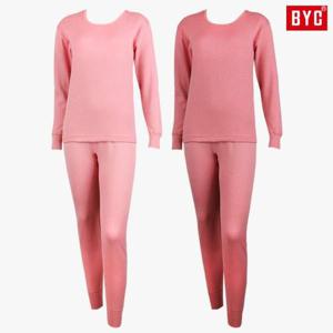 [BYC]BYC 할머니내복 여성두꺼운내복 세트 순면 60수 엄마 보온내의
