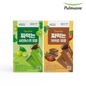 풀무원 디자인밀 짜먹는 양갱 2종 25gX16개 샤인머스캣양갱+카카오양갱