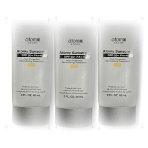 애터미 선크림 베이지 60ml 3개