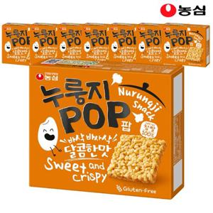 [농심] 누룽지팝 142g x 8개