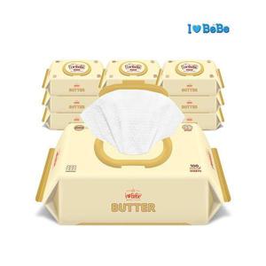 [아이러브베베]버터 52g엠보 100매 10팩 캡형 아기물티슈