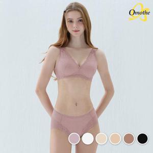 [오모떼]오모떼 올데이 에센셜 로지레이스 브라팬티 2종세트/택일