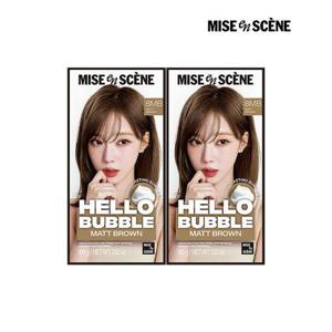 [미쟝센]미쟝센 뉴 헬로버블 8MB매트브라운 100g, 2개