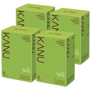 맥심 카누 말차 라떼 8T X 4개
