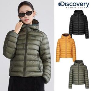 갤러리아_[디스커버리] 여성 올버트 후드 구스다운 경량패딩 (DWDJ7J056)