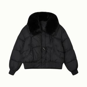 [막스카라]벨리 러블리 퍼 트리밍 다운 점퍼_M54QWM507ME