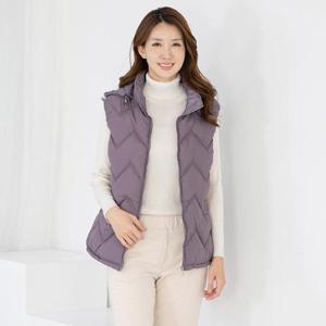 엄마옷 캐주얼 후드 패딩 조끼 511BMN134 중년여성/50대/60대/마담/빅사이즈/할머니옷