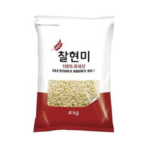 [햇사래] 찰현미 4kg