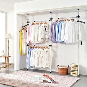 upgrade 3단 행거 38mm 고정식 스탠드 다용도 옷행거 W4EE873