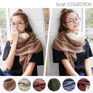 [노다지닷컴] 데일리에 쁘띠 롱 스카프 머플러 목도리