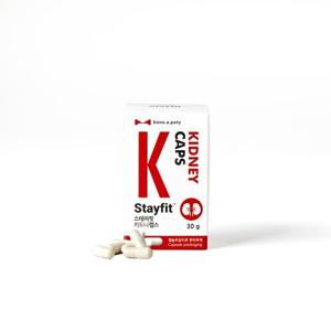 본아페티 키드니캡스 강아지 신장 영양제 노령견 애견 영양제 신장결석 신부전 60정