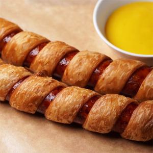 [단짠예찬] 페스츄리 롱 소시지 950gx2팩(팩당5개)