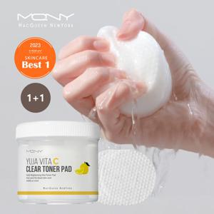 [1+1] 유자 비타 C 토너패드 100매*2 에센스 대용량