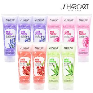 (샤카트/더블) 페이스&바디 필링젤 10개(로즈3+라벤더3+알로에2+석류2)