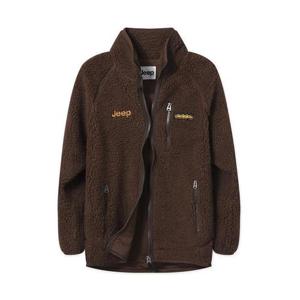 지프 하프넥 나그랑 뽀글이 후리스 집업자켓 GL6TZU431BR