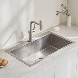 한샘 MSYS 엠시스 정품 RESILENT 85 주방 싱크대 언더 사각 싱크볼 교체 전국설치