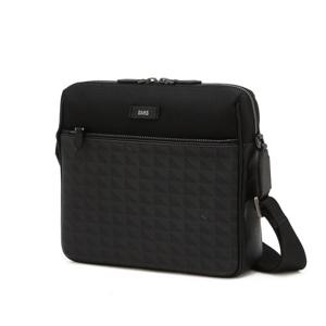 닥스 액세서리 남성 [스테디셀러] 블랙 패턴 가족 크로스백  (WBBA4F013BK)