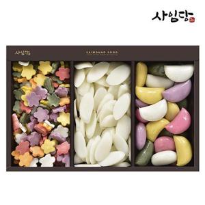 [사임당] 새해첫끼 떡국떡세트(꽃떡국떡+쌀떡국떡+바람떡)/총1.35kg