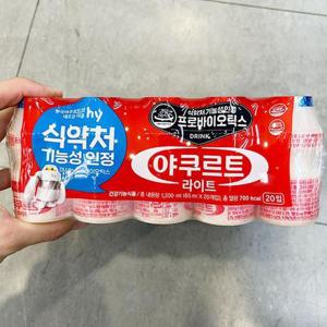 한국야쿠르트 야쿠르트 라이트 65ml x 20 X 2개 c80591